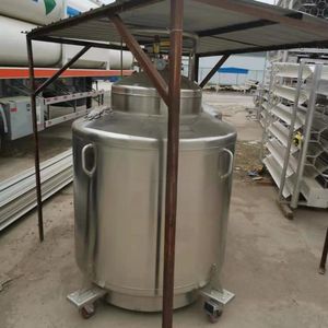 Tanque Dewar de Hidrógeno Líquido Rentable de 150L, Recipiente Criogénico para LH2, Contenedor Dewar para Almacenamiento de Hidrógeno Líquido Criogénico con una Tasa de 2.4%/d - Product Image 3