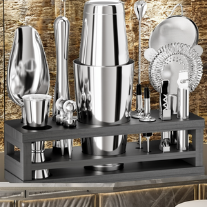 Stainless Steel Bar <b>Set</b> Minimalist Design Durable <b>Cocktail</b> Tools for Barware - Product Image 2