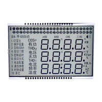 Écran LCD HTN personnalisé en gros avec télécommande pour climatisation, affichage d'équipements électroniques, signalisation et optoélectronique