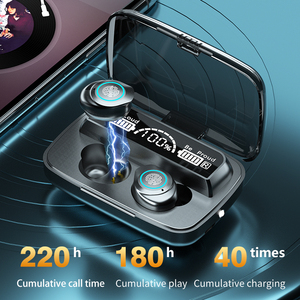 Cuffie Wireless <span class=keywords><strong>M17</strong></span> TWS con Controllo Touch, Auricolari Stereo 9D con Microfono, Impermeabili per Sport, Compatibili con Android e iOS - Product Image 5