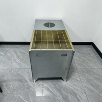 Fabrication de tôles en acier galvanisé pour mangeoires à volailles, cages d'alimentation pour poulets, équipement de pliage de tôles OEM, boîte d'alimentation en métal