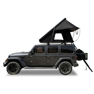 Carpa de Techo Ligera Wild Cloud, Carpa Triangular Rígida para Techo de Auto con Toldo Frontal, Impermeable y con Protección Solar - Product Image 1