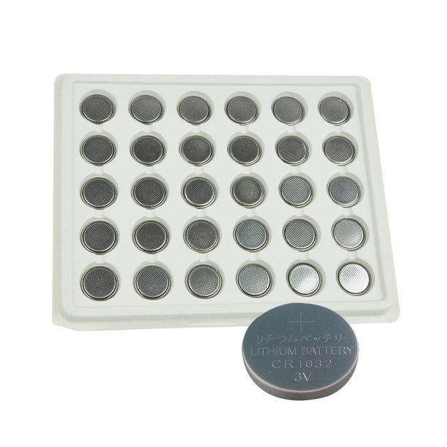 Fast Delivery Lithium Button Coin Cell 3v Cr1632 Cr2032 Cr1225 Battery for Watch