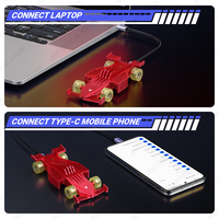 JEYI Supercar M.2 SSD Caja de aluminio NVMe SATA Drive Envolvente con USB3.2 Gen2 10Gbps Marvel para entusiastas del almacenamiento