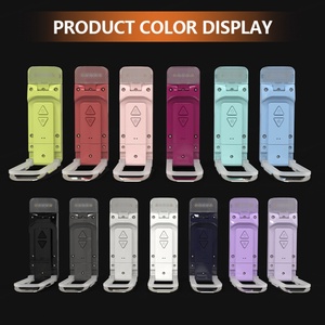 Luces de Lectura LED Púrpuras Recargables, Plegables, Ecológicas, Fáciles de Instalar, Resistentes al Agua, Duraderas, con Cambio de Color, Marca EGH - Product Image 4