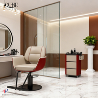 Equipo Moderno para Salón de Belleza, Silla de Peluquería Reclinable, Silla de Estilismo con Bomba Hidráulica y Rotación, Silla de Barbería