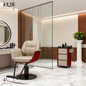 Equipo Moderno para Salón <span class=keywords><strong>de</strong></span> Belleza, Silla <span class=keywords><strong>de</strong></span> Peluquería Reclinable, Silla <span class=keywords><strong>de</strong></span> Estilismo con Bomba Hidráulica y Rotación, Silla <span class=keywords><strong>de</strong></span> Barbería - Product Image 6