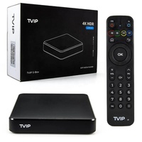TVIP705 Boîtier Linux Android 11 TV BOX 1G 8G Amlogic S905W2 Double WIFI SMART TV Décodeur TVIP 605 705
