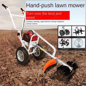 52cc Mini Hand Push Grass <b>Cutter</b> Professional DIY Safety Gasoline Mower With 1500W Power 4-stroke 2-Year Warranty Ensures Peace - Product Image 4