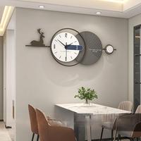 Jam Dinding Geometris Modern Logo Kustom Dekoratif Jam Dinding Quartz untuk Ruang Tamu