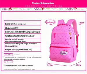 Sac à dos scolaire personnalisé pour enfants, adolescents et jeunes filles, avec motifs de dessins animés - Product Image 4