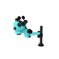 Microscope stéréo industriel RF4, observation multi-angles pour l'inspection et la réparation de composants électroniques