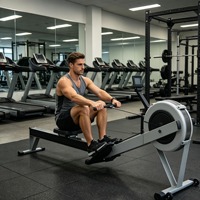 Équipement sportif, machine à ramer à résistance à l'air, meilleure machine de fitness pour la force, équipement de fitness commercial, machine à ramer à résistance à l'air