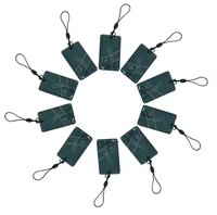 ACCELLOCK Carte-clé d'hôtel intelligente RFID mini étanche avec impression personnalisée, puce F08 13,56 MHz, pour paiement et cartes de membre professionnelles