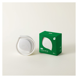 [Revation] mỹ phẩm làm sạch pad khô bao bì papermold bột giấy phân hủy sinh học bã mía tùy chỉnh Thiết kế gói sinh thái - Product Image 1