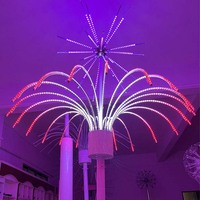 Weihnachts-Feiertagsdekoration Wasserdichte IP65 Outdoor-Display RGB Smart Tree LED-Streifen Dekoration Feuerwerk-Lichter