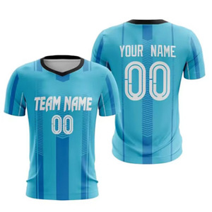 Voetbalshirt heren, teamnaam, nummer, zomer, ademend polyester, korte mouwen, grafische print, digitale print - Product Image 6