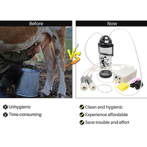 Máquina automática de leche de oveja y cabra para vacas <span class=keywords><strong>lecheras</strong></span> de 3L, velocidad ajustable de ordeño de cabra eléctrica portátil para la <span class=keywords><strong>venta</strong></span> - Product Image 2