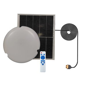 Lampes suspendues LED solaires étanches IP66 pour extérieur/intérieur, 200W-500W, avec température de couleur réglable et variateur d'intensité - Product Image 1