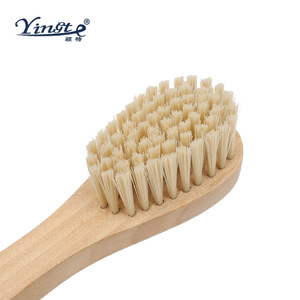 Yinste Solid Wood Shoe <b>Brush</b> Bristle Soft Household Cleaning <b>Brush</b> - Product Image 2