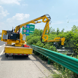 Cortasetos Hidráulico Industrial con Múltiples Cuchillas para el Mantenimiento de Zonas Verdes en Taludes de Carreteras - Product Image 2