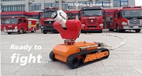 Robot de lutte contre l'incendie et de sauvetage portable