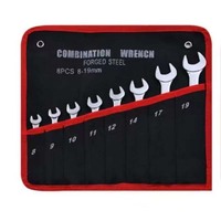 Ensemble de clés à double usage de vente directe d'usine de haute qualité 6mm-32mm pièces avec sac en toile adapté à l'entretien de la voiture