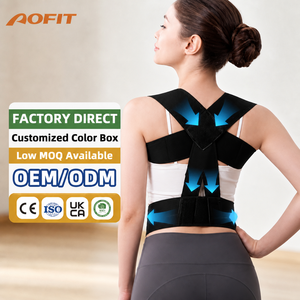 Aofit Correcteur de Posture Unisexe Réglable Respirant Ceinture de Soutien Dorsal Redresseur de Scoliose - Product Image 1