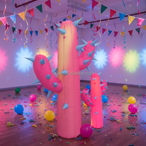 Modelo de Cactus Inflable Gigante Realista, Decoración Inflable de Ficus Barbaria Atractiva para Eventos - Product Image 2