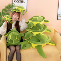 Nouveau jouet en peluche tortue super doux pour filles 25cm-90cm