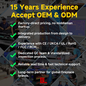 Chimenea Eléctrica Inteligente 3D de Vapor de Agua con Atomizador, Control Remoto y LED - Product Image 6