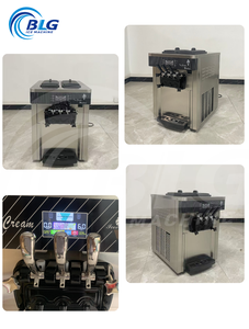 Machine à glaces 3 saveurs BLG à structure anti-fuite, faible coût d'entretien, idéale pour les marques de restauration en franchise. Contactez-nous pour le meilleur prix. - Product Image 6