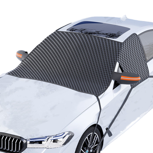 <span class=keywords><strong>Pare</strong></span>-soleil <span class=keywords><strong>pare</strong></span>-<span class=keywords><strong>neige</strong></span> Oxford 6 sangles, matériau triple couche avec fixation par <span class=keywords><strong>crochet</strong></span>, déflecteur anti-insectes avant – Vente chaude - Product Image 1