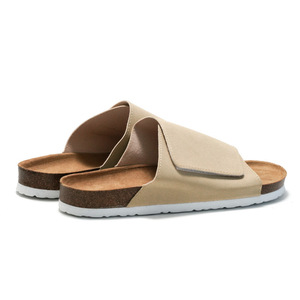 Sandalia de corcho acolchada para hombre, cómoda y ancha, deslizante, con soporte para arco - Product Image 3