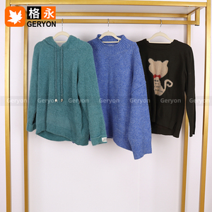 Geryon Vintage Ukay Ukay Winter Ladies Pullover Sweaters Bulk Secondhand Used Cashmere <span class=keywords><strong>Jumper</strong></span> Use Clothes Balles - Product Image 4