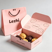 Cajas de Embalaje Individuales de Papel Biodegradable con Forma Personalizada, Caja de Cartón para Regalos, Pasteles y Cupcakes