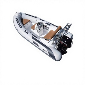 Bateau de pêche <span class=keywords><strong>semi</strong></span>-<span class=keywords><strong>rigide</strong></span> gonflable <span class=keywords><strong>Zodiac</strong></span> RIB420 de 14 pieds en PVC/Hypalon/Orca à vendre - Product Image 2