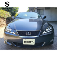 Phare led de voiture de haute qualité de vente chaude d'usine pour Lexus IS250 facelift 2006 -2012 phares led à 3 lentilles