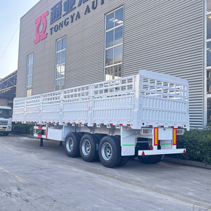 Semi-remorque à ridelles neuve 2026, 3 essieux, en acier, capacité de charge 5-10 tonnes, fabricant Shandong - Product Image 6