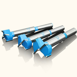 Scie cloche en acier au tungstène à pointe carbure pour contreplaqué, bois, plastique, avec mandrin intégré et guide-mèche intégré, taille métrique - Product Image 1