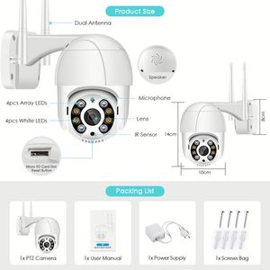 Cámara IP Himicro <span class=keywords><strong>4K</strong></span> WiFi RTMP Shotkamcam Camara RTSP WiFi7 Ipcebw81230 Sapay Camaras Espa Jooyfact Scroti Shot <span class=keywords><strong>Gun</strong></span> <span class=keywords><strong>Top</strong></span> AI - Product Image 3
