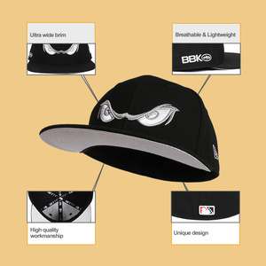 Casquette de baseball unisexe de <span class=keywords><strong>luxe</strong></span> en suède et coton à 5 panneaux pour homme, avec broderie 3D en relief, motif logo flamme vintage vieilli - Product Image 5