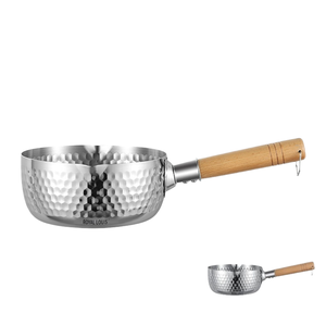Ensemble de casseroles et faitouts <span class=keywords><strong>en</strong></span> acier inoxydable 304, sans revêtement, compatible gaz et induction, avec couvercles <span class=keywords><strong>en</strong></span> verre, pour cuisine moderne, vente <span class=keywords><strong>en</strong></span> gros, usage domestique - Product Image 5