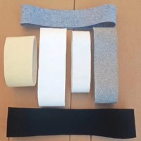 Bande transporteuse en feutre Nomex poli - Écologique, non tissée, pour usage industriel, en forme d'anneau sans couture