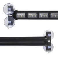 Nouvelle barre lumineuse LED stroboscopique à 18 modes clignotants pour camion, hors route, fenêtre avant/arrière, avertissement de circulation d'urgence