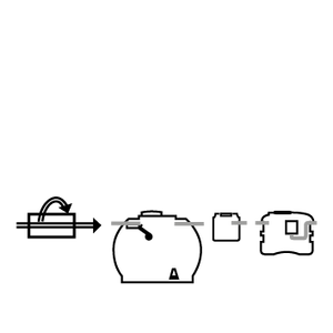 First Rain System 10000L Capacidad ACC. Maquinaria de tratamiento de agua - Product Image 1