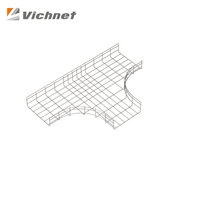 Prix favorable personnalisé Electro Wire Channel Basket Plateau de gestion des câbles Plateaux en treillis métallique galvanisé Câble