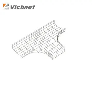 Prix favorable personnalisé <span class=keywords><strong>Electro</strong></span> Wire Channel Basket Plateau de gestion des câbles Plateaux en treillis métallique galvanisé Câble - Product Image 5