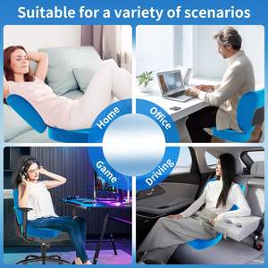 Juego de cojines ortopédicos de soporte lumbar al por mayor para asiento, cómodos, para alivio del dolor, con correa extensible, almohadas funcionales y posicionadores. - Product Image 5