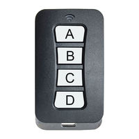 Exclusif européen et américain 433MHz Super Clone Télécommande Moyen-Orient Commerce extérieur Nouveau double pour les clés de portes de garage